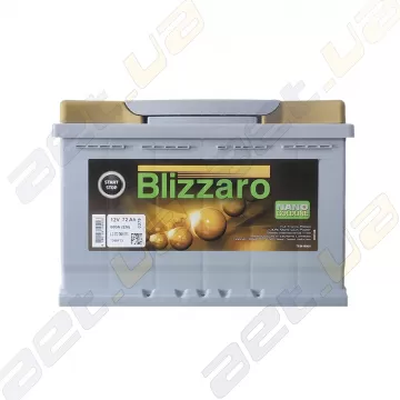 Акумулятор Blizzaro EFB S&S 72Ah R+ 680A