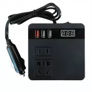 Автомобильный инвертор 150 Вт + 3USB Digital