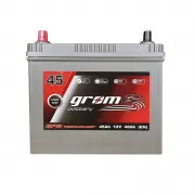 Aккумулятор Grom Battery 45Ah 460A JL+ (EN) EFB тонкие клеммы