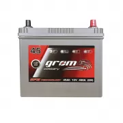 Aккумулятор Grom Battery 45Ah 460A JR+ (EN) EFB тонкие клеммы