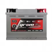 Aккумулятор Grom Battery 60Ah 600A R+ (EN) EFB