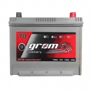 Автомобильный аккумулятор Grom Battery 70Ah 730A JR+ (EN) EFB