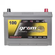 Автомобильный аккумулятор Grom Battery 100Ah 850A JR+ (EN)
