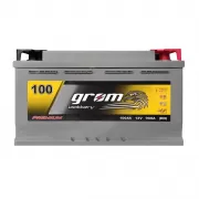 Автомобильный аккумулятор Grom Battery 100Ah R+ 900A (EN)