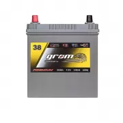 Автомобильный аккумулятор Grom Battery 38Ah 340A JL+ (EN) тонкая клемма