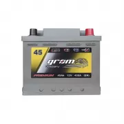 Аккумулятор Grom Battery 45Ah R+ 450A (EN) низкобазовый