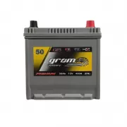 Автомобільний акумулятор Grom Battery 50Ah 450A JR+ (EN)