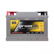 Аккумулятор Grom Battery 60Ah L+ 600A (EN) низкобазовый