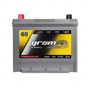 Автомобильный аккумулятор Grom Battery 65Ah 670A JL+ (EN)