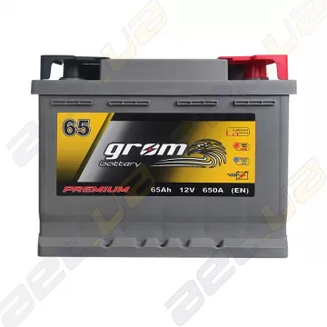 Аккумулятор Grom Battery 65Ah 650A R+ (EN)