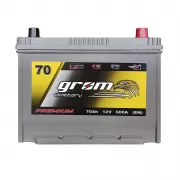 Автомобильный аккумулятор Grom Battery 70Ah 600A JR+ (EN)