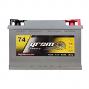 Автомобильный аккумулятор Grom Battery 74Ah R+ 720A (EN)