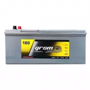 Вантажний акумулятор Grom Truck Battery 180Ah 1050A L+ (EN)