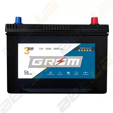 Акумулятор Grom Battery Sebang 95Ah 800A JR+ (EN)