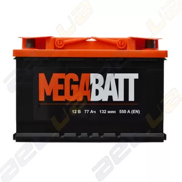 Акумулятор MegaBatt 77Ah R+ 550A 