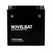 Мото аккумулятор Novelbat YTX16-BS AGM 12v 14Ah 220A (EN) L+