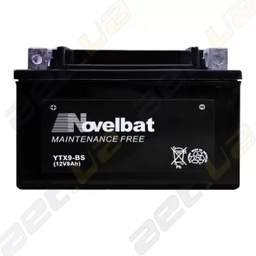 Аккумулятор Novelbat YTX9-BS 12v 8Ah 110A (EN) L+