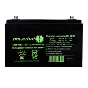 Аккумулятор гелевый Powerbat CBE GEL 12v 100Ah (100-12)