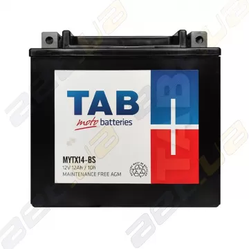Акумулятор TAB MYTX14-BS AGM 12Ah 160A L+