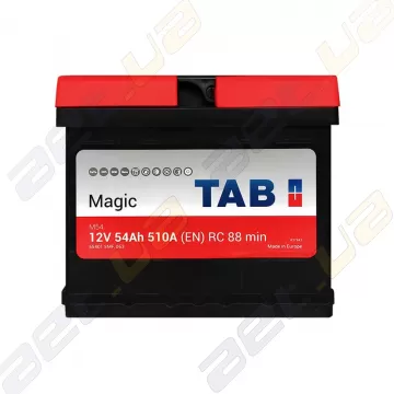 Аккумулятор TAB Magic 54Ah R+ 510 (EN)189054 низкобазовый
