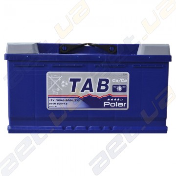Автомобильный аккумулятор Tab Polar Blue 100AH R+ 900А (EN)