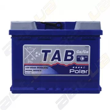 Автомобільний акумулятор Tab Polar Blue 60AH R+ 600 EN