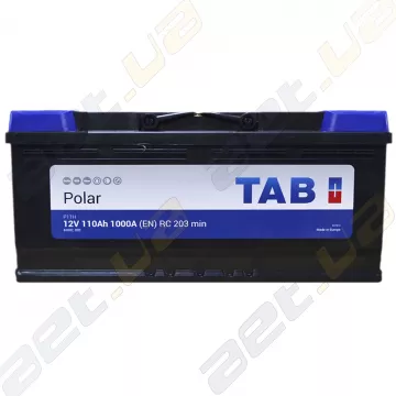 Автомобильный аккумулятор Tab Polar S 110AH R+ 1000А (EN) 246610
