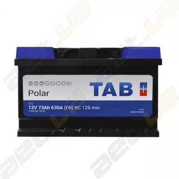 Акумулятор TAB Polar S 73Ah R+ 630A (EN) 246073 низькобазовий