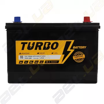 Автомобильный аккумулятор Turbo Asia 100Ah JR+ 780A