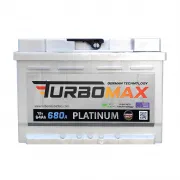 Аккумулятор TurboMax Platinum 64Ah R+ 680A низкобазовый