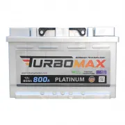 Аккумулятор TurboMax Platinum 80Ah R+ 800A