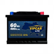 Аккумулятор VIPCAR Lite 60Ah R+ 480A