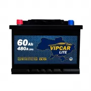 Аккумулятор VIPCAR Lite 60Ah L+ 480A