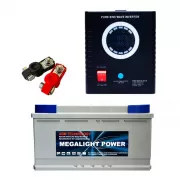 ИБП VOLT Polska SINUS PRO 1000E 700Вт + Monbat Megalight AGM VRLA Deep Cycle 12V 100Ah R+ (MON99)