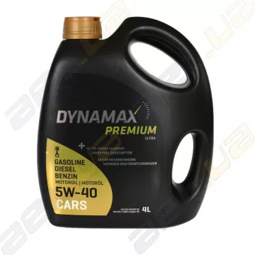 Моторное масло DYNAMAX PM ULTRA 5W-40 4л