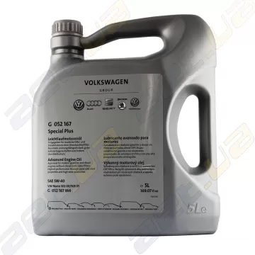 Моторное масло Volkswagen VAG SPECIAL PLUS 5W-40 5л