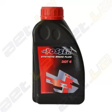 Тормозная жидкость FOSSER Brake Fluid DOT4 500мл.