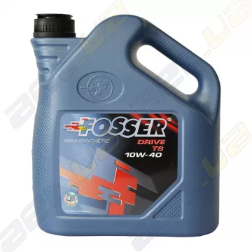 Напівсинтетичне моторне масло Fosser Drive TS 10w-40 4л