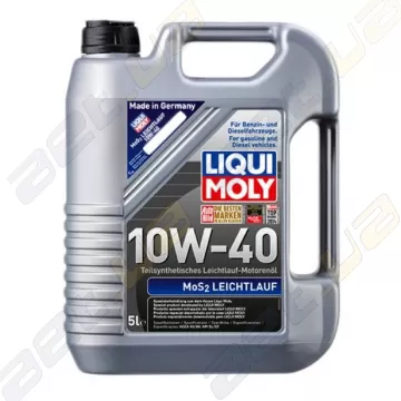 Моторное масло Liqui Moly MoS2 Leichtlauf 10W-40 5л