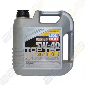 Моторне масло Liqui Moly Top Tec 4100 5W-40 4л