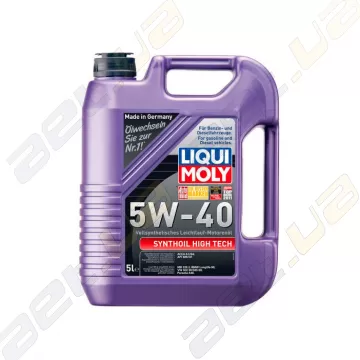 Моторное масло Liqui Moly Synthoil High Tech 5W-40 4л