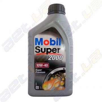 Моторное масло Mobil Super 2000 10W-40 1л
