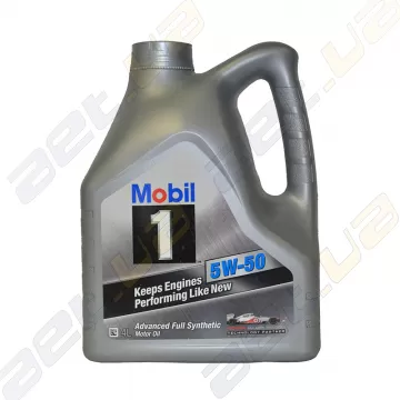 Моторне масло Mobil 1 Peak Life 5W-50 4л
