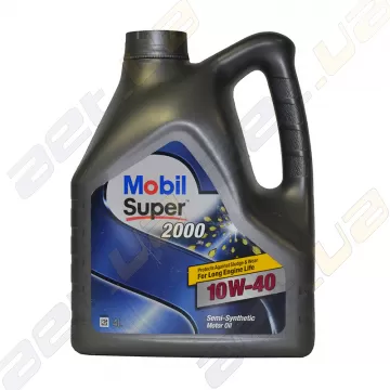 Моторное масло Mobil Super 2000 10W-40 4л