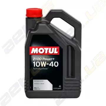 Моторное масло Motul 2100 Power + 10w40 – 4 л
