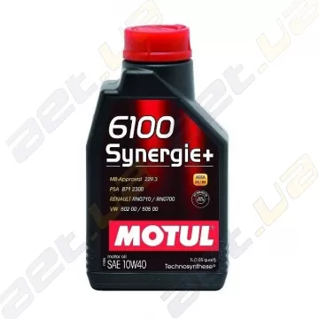 Моторне масло Motul 6100 Synergie + 5w40 – 1 л