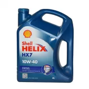 Моторное масло Shell Helix HX7 Diesel 10W-40 4л