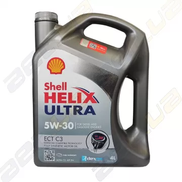 Моторне масло Shell Helix Ultra ECT C3 5W-30 4л