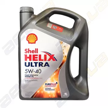 Моторне масло Shell Helix Ultra 5W-40 4л