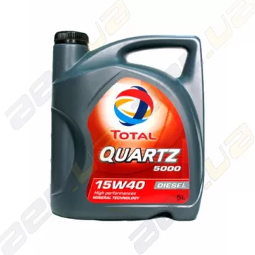 Моторное масло Total Quartz Diesel 5000 15W-40 5л
